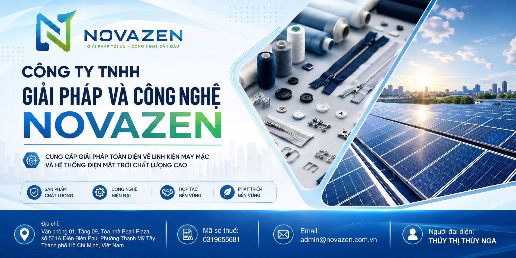 Về Tập Đoàn Công Nghệ & Năng Lượng Novazen